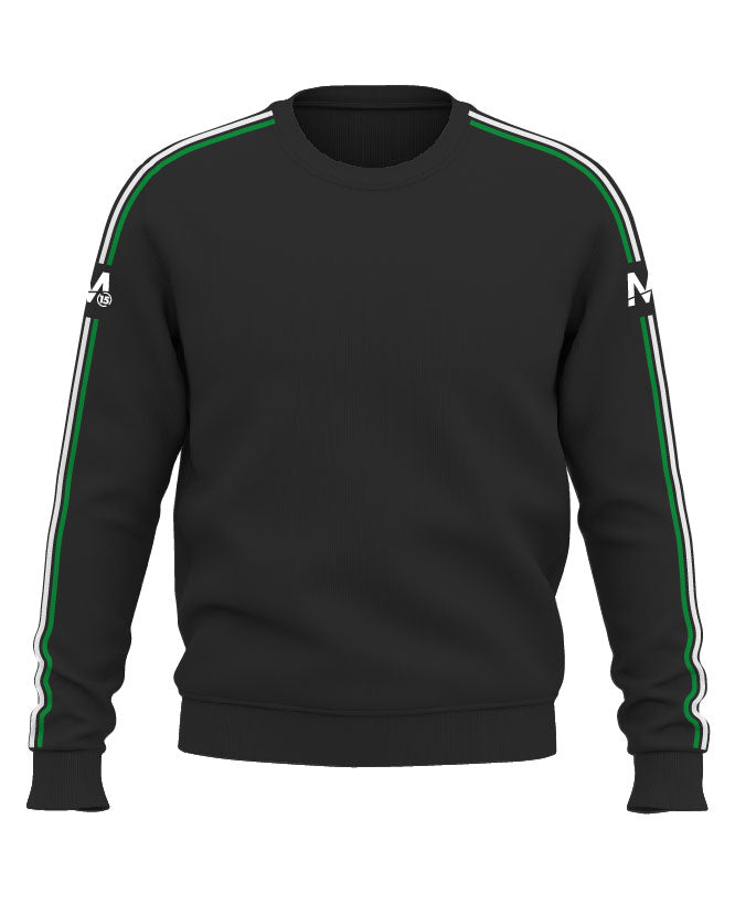 M15 Athletico Crew -Blk/Grn/Wht