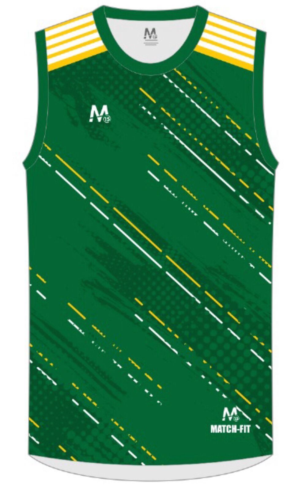 M15 Athletico Vest -Grn/Amb