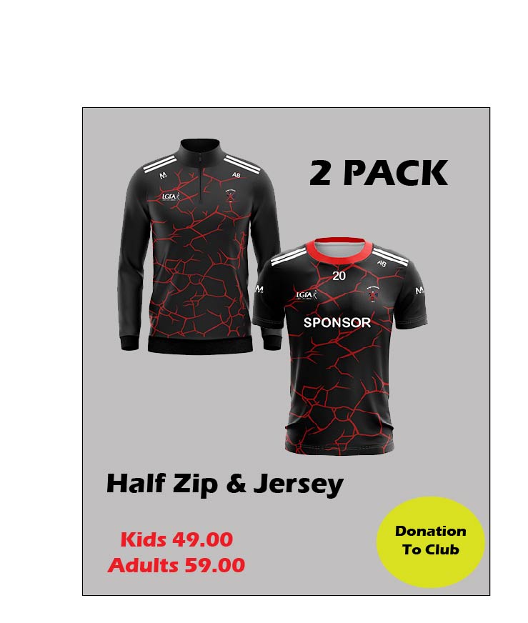 Brigid O'Neills 2 Pack - Half Zip / Jersey Kids
