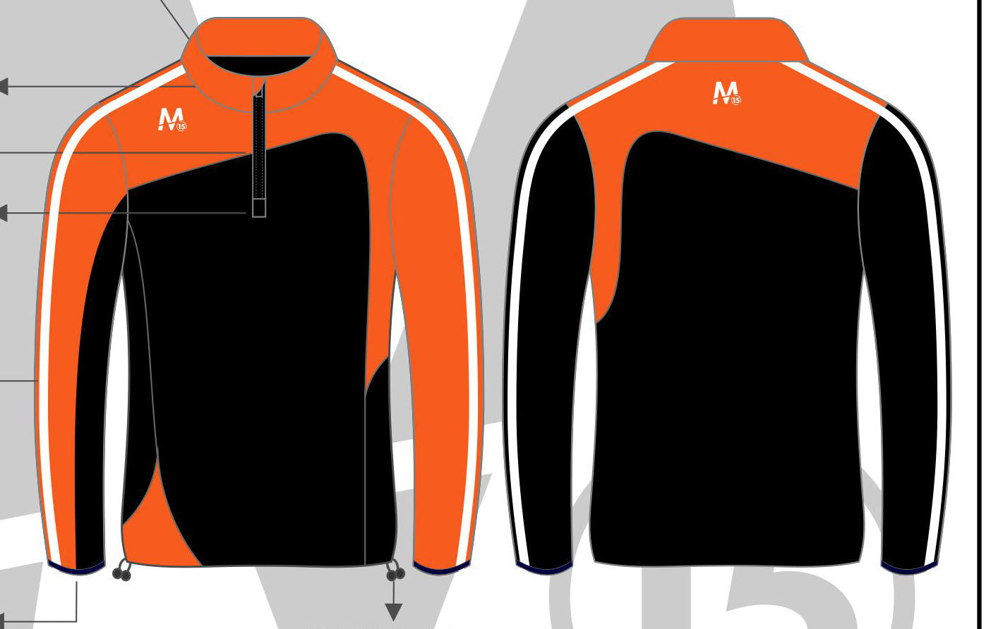 La Gymnastics Half Zip