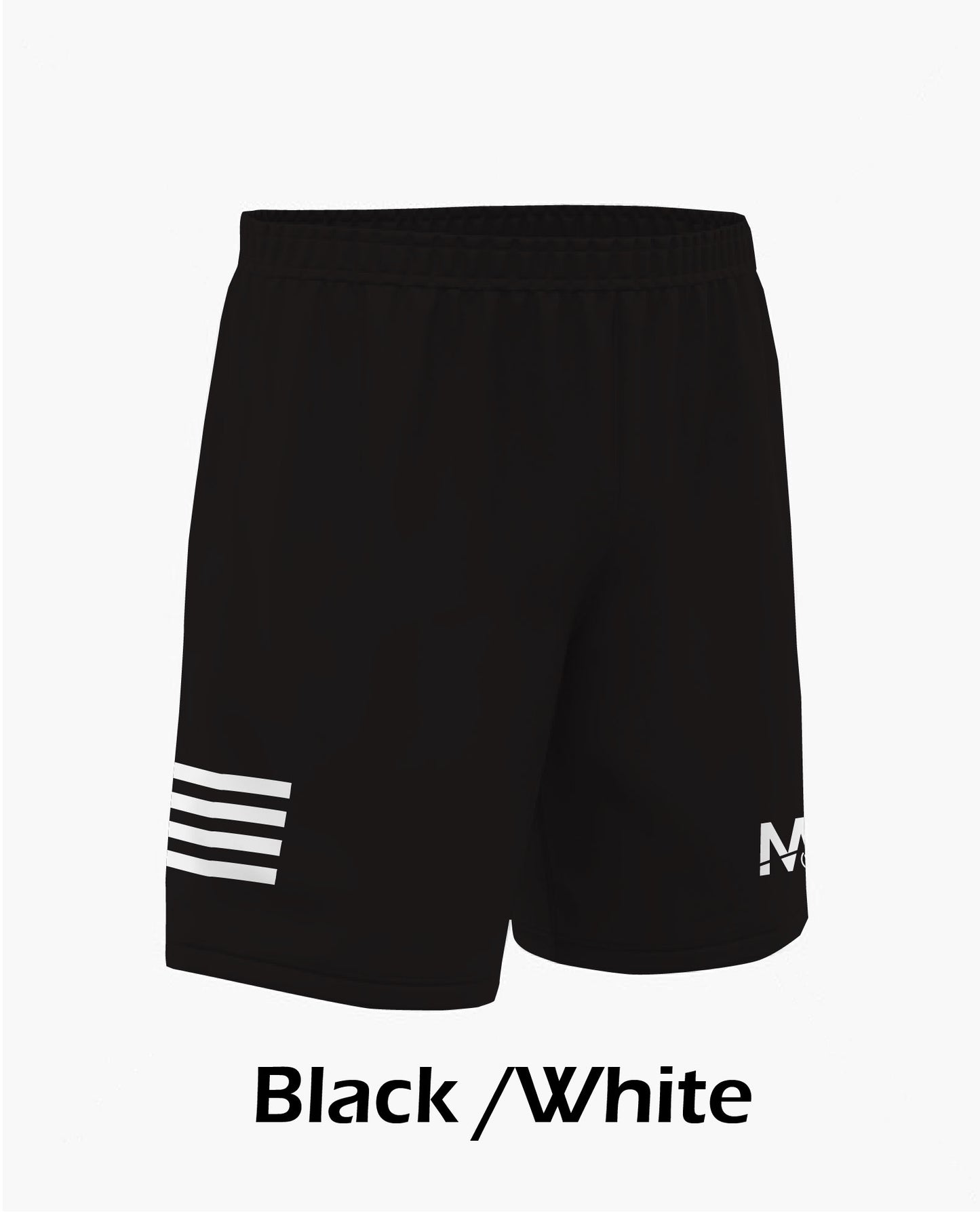 M15 Croker 3 Shorts - Blk/White