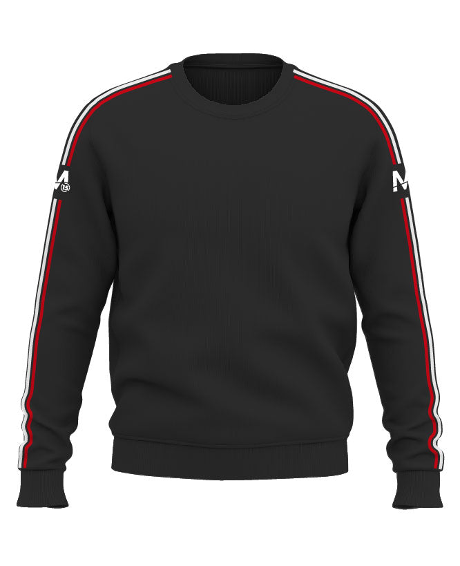 M15 Athletico Crew -Blk/Red/Wht