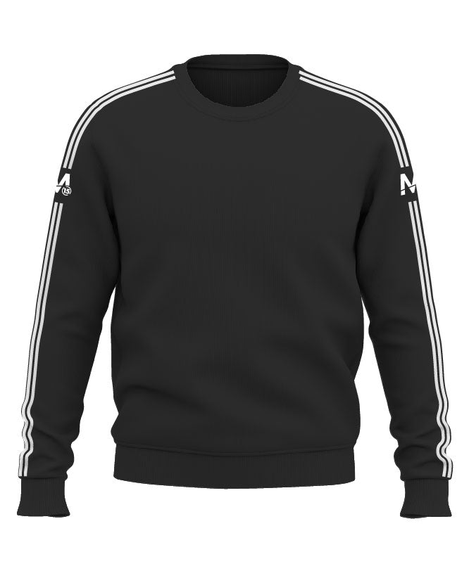 M15 Athletico Crew -Black/Wht