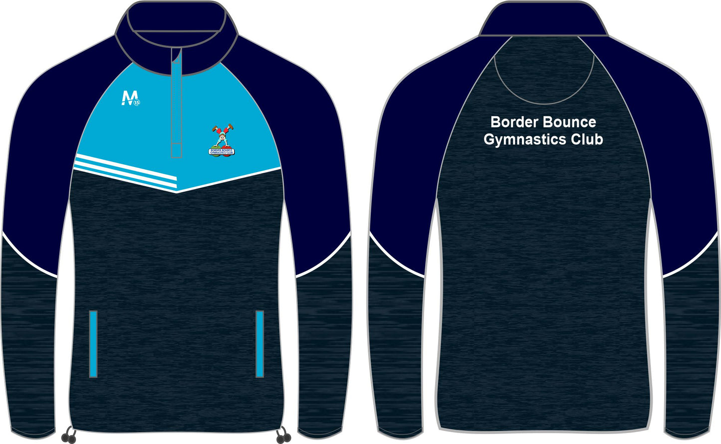 Border Bounce Half Zip