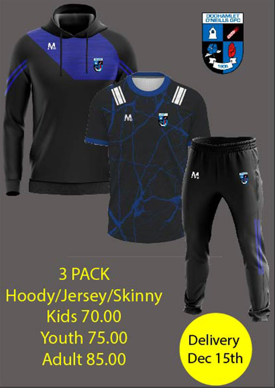 Doohamlet 3 Pack - Hoody/Jersey/Skinny (Blue)