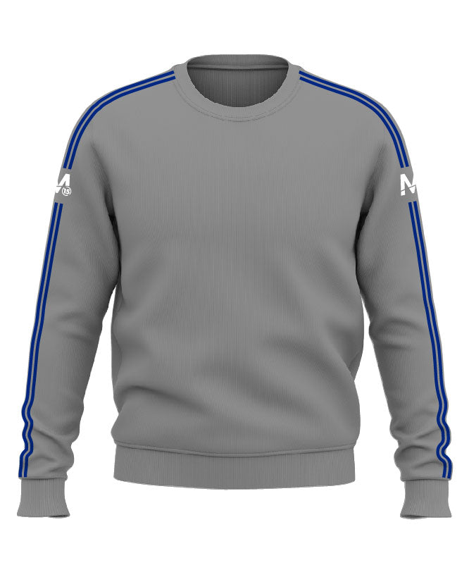 M15 Athletico Crew -Grey/Royal