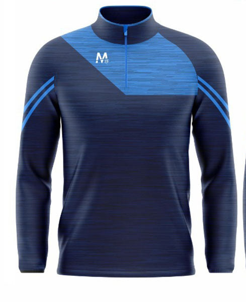 Moza 3 Half Zip - Nvy/Sky/White