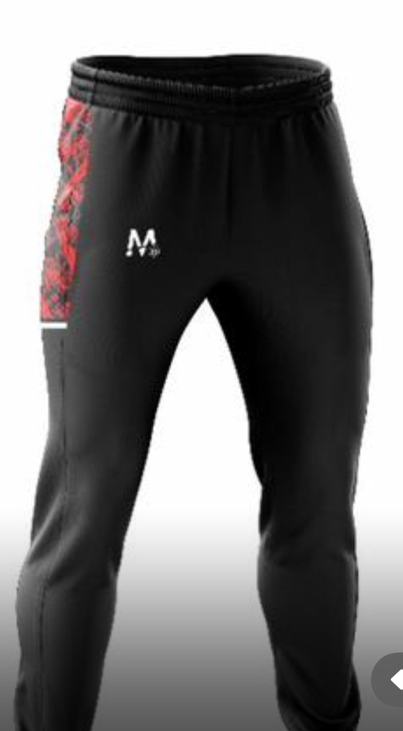 Moza Pant - Black/Red