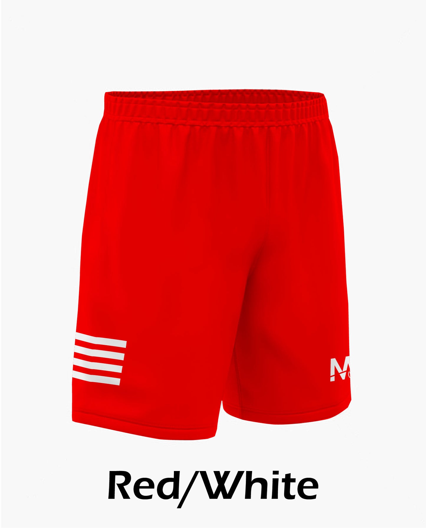 M15 Croker 3 Shorts - Red/White