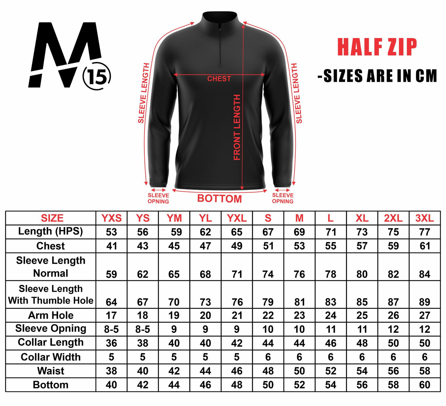 Bawn Wabderers Fc - Half Zip