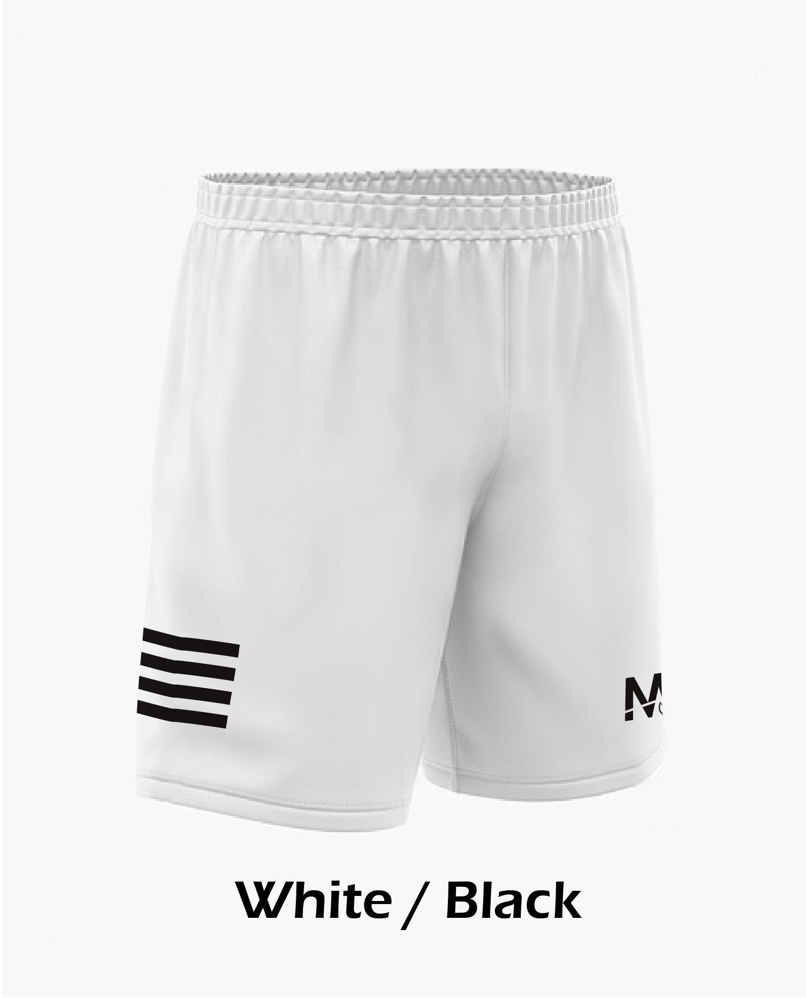 M15 Croker 3 Shorts - White/Black