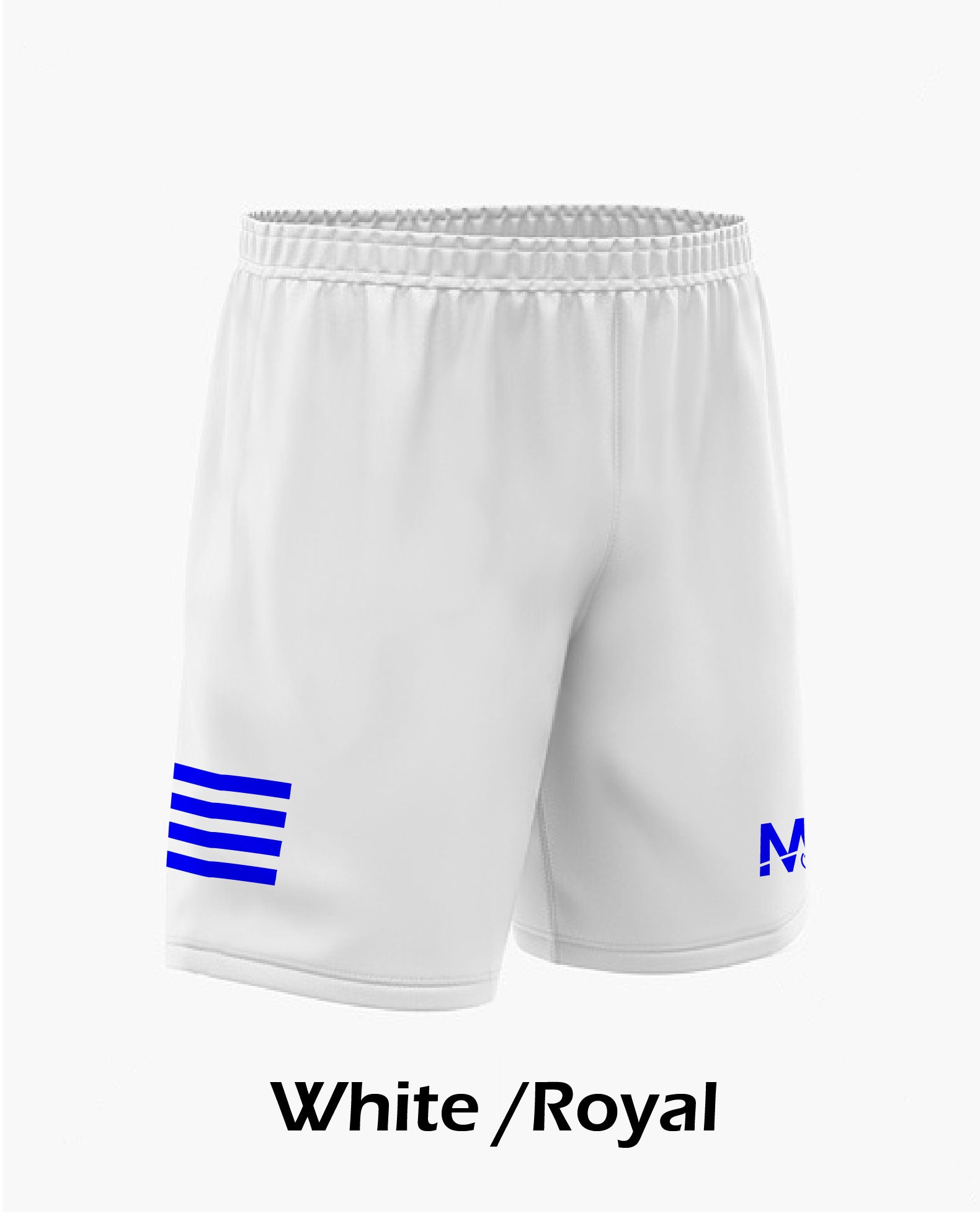 M15 Croker 3 Shorts - White/Royal