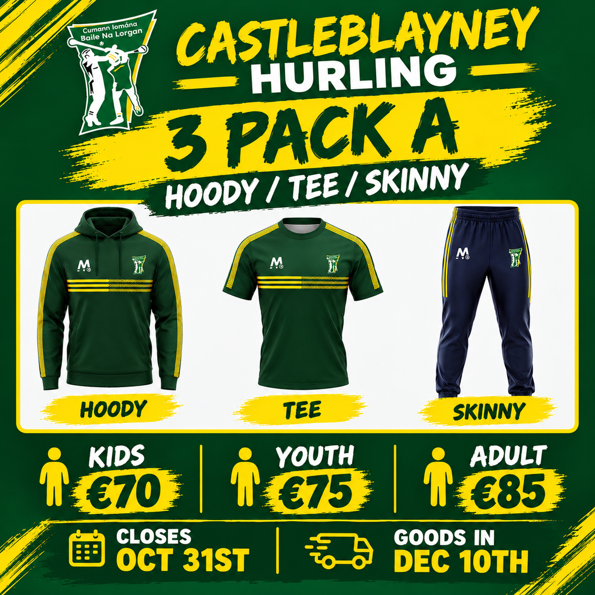 Blayney Hurling 3 Pack - Hoody