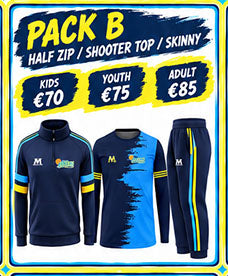 Lakers 3 Pack - Half Zip/Shooter/Skinny