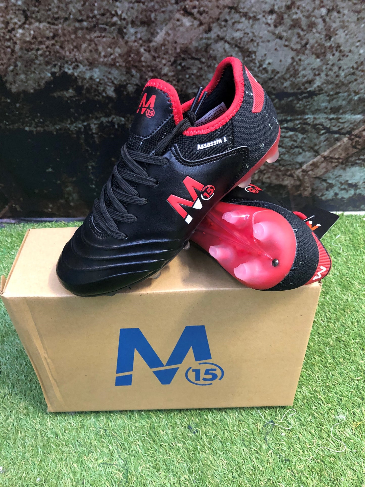 M15 Assassin Boots Blk/Red