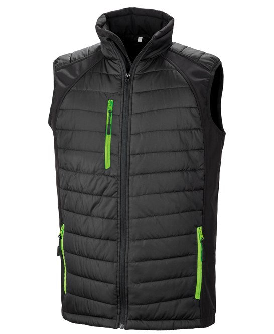 R238X Gilet - Black/Lime