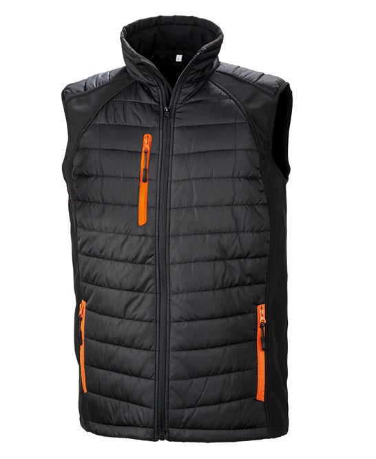 R238X Gilet - Black/Orange